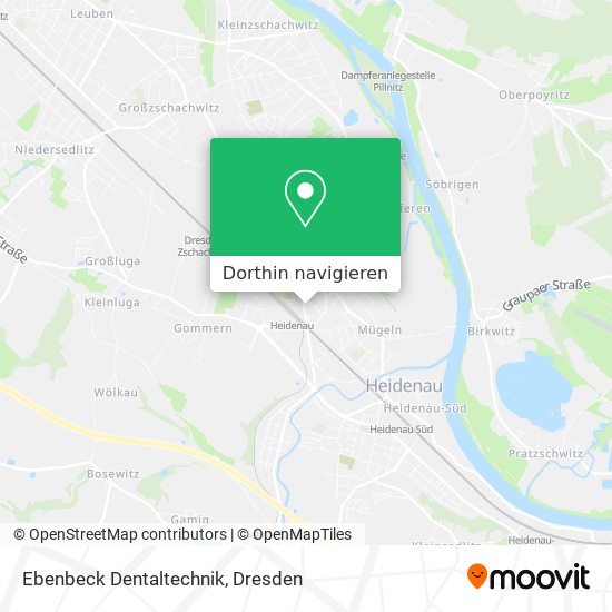 Ebenbeck Dentaltechnik Karte