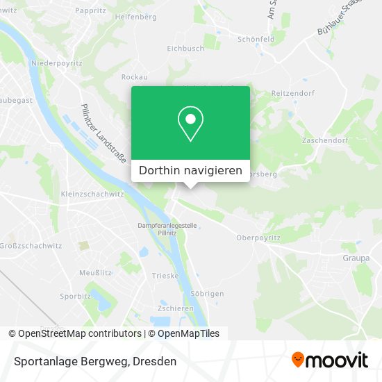 Sportanlage Bergweg Karte