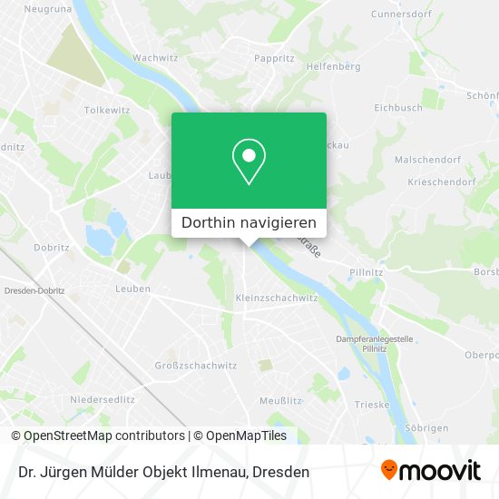 Dr. Jürgen Mülder Objekt Ilmenau Karte