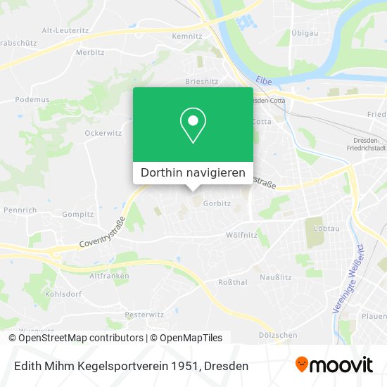Edith Mihm Kegelsportverein 1951 Karte