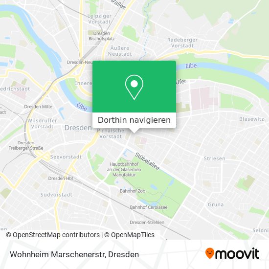 Wohnheim Marschenerstr Karte