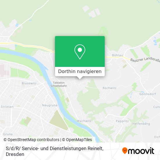 S / d/R/ Service- und Dienstleistungen Reinelt Karte