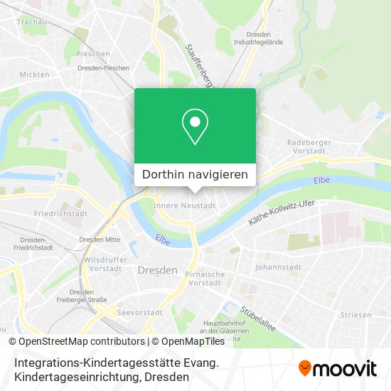 Integrations-Kindertagesstätte Evang. Kindertageseinrichtung Karte