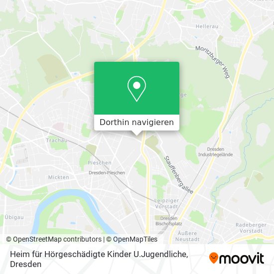 Heim für Hörgeschädigte Kinder U.Jugendliche Karte