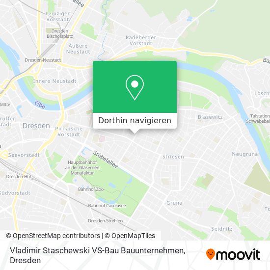 Vladimir Staschewski VS-Bau Bauunternehmen Karte