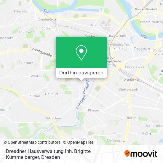 Dresdner Hausverwaltung Inh. Brigitte Kümmelberger Karte