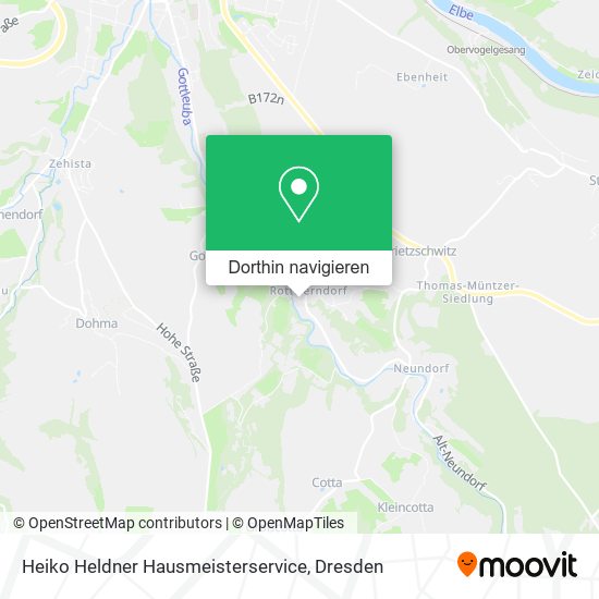 Heiko Heldner Hausmeisterservice Karte