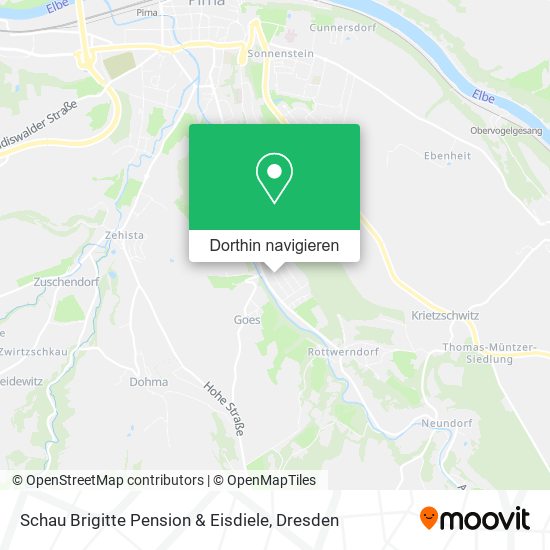 Schau Brigitte Pension & Eisdiele Karte