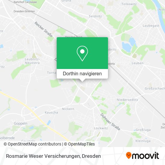 Rosmarie Weser Versicherungen Karte