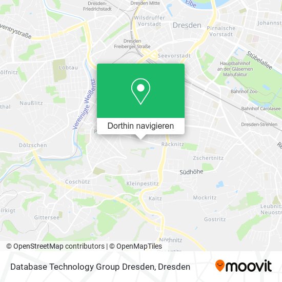 Database Technology Group Dresden Karte
