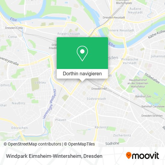 Windpark Eimsheim-Wintersheim Karte