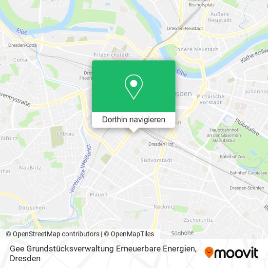 Gee Grundstücksverwaltung Erneuerbare Energien Karte