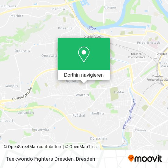 Taekwondo Fighters Dresden Karte