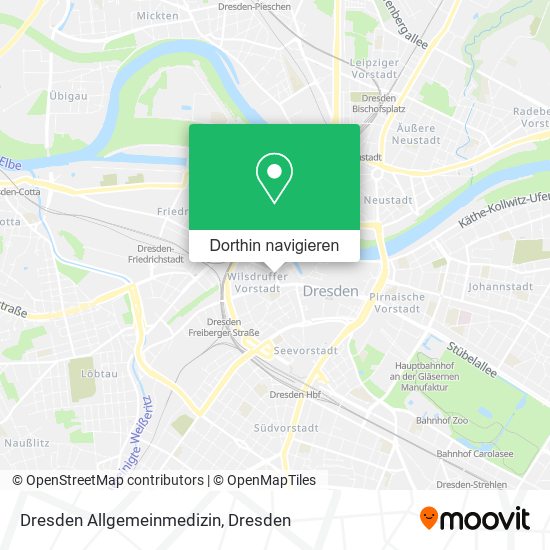 Dresden Allgemeinmedizin Karte