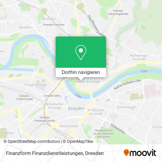 Finanzform Finanzdienstleistungen Karte