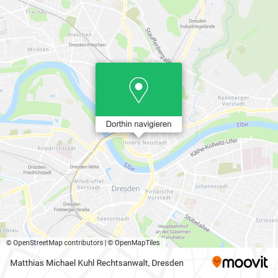 Matthias Michael Kuhl Rechtsanwalt Karte