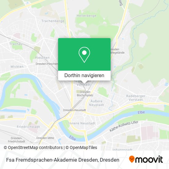 Fsa Fremdsprachen-Akademie Dresden Karte