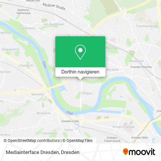 Mediainterface Dresden Karte