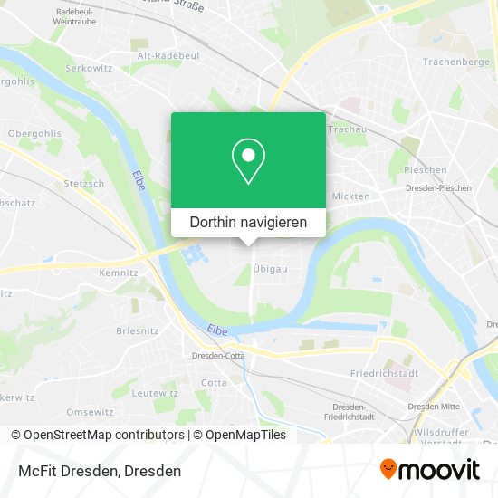 McFit Dresden Karte