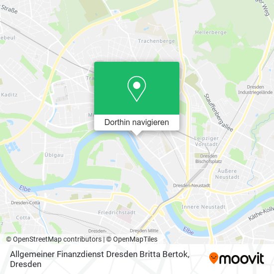 Allgemeiner Finanzdienst Dresden Britta Bertok Karte