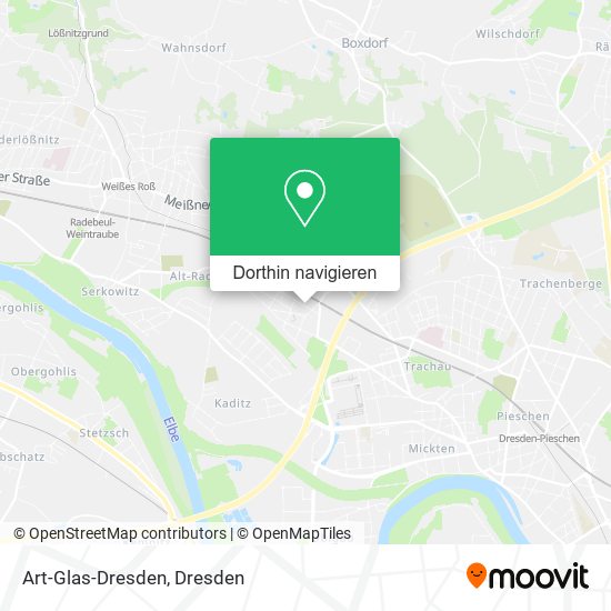 Art-Glas-Dresden Karte