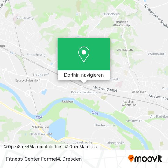 Fitness-Center Formel4 Karte