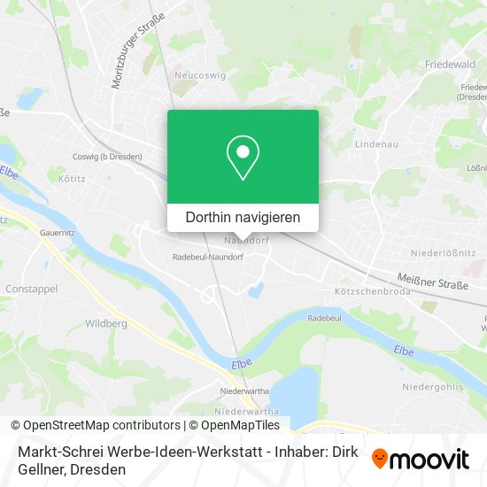 Markt-Schrei Werbe-Ideen-Werkstatt - Inhaber: Dirk Gellner Karte