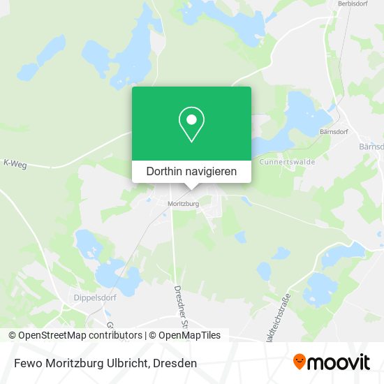 Fewo Moritzburg Ulbricht Karte