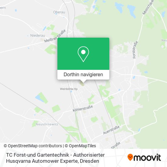 TC Forst-und Gartentechnik - Authorisierter Husqvarna Automower Experte Karte
