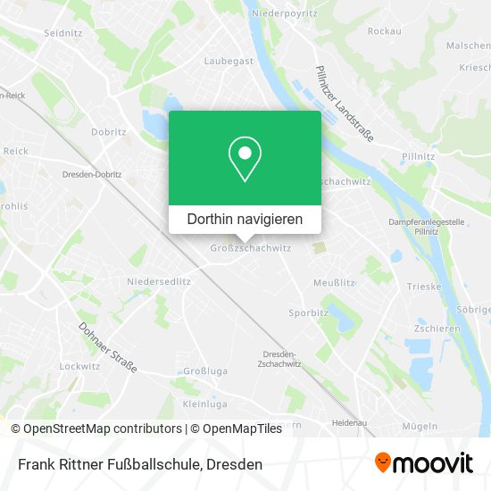 Frank Rittner Fußballschule Karte
