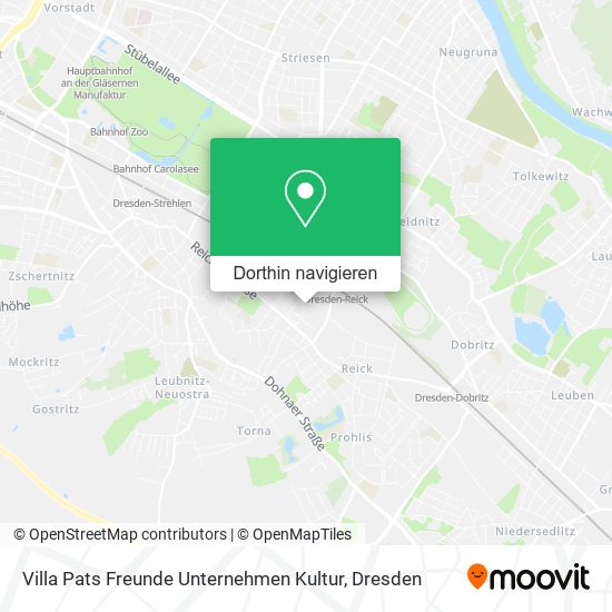 Villa Pats Freunde Unternehmen Kultur Karte