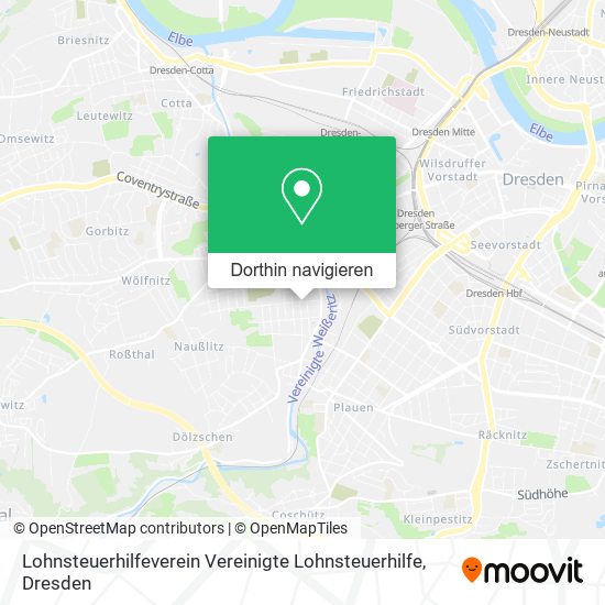 Lohnsteuerhilfeverein Vereinigte Lohnsteuerhilfe Karte