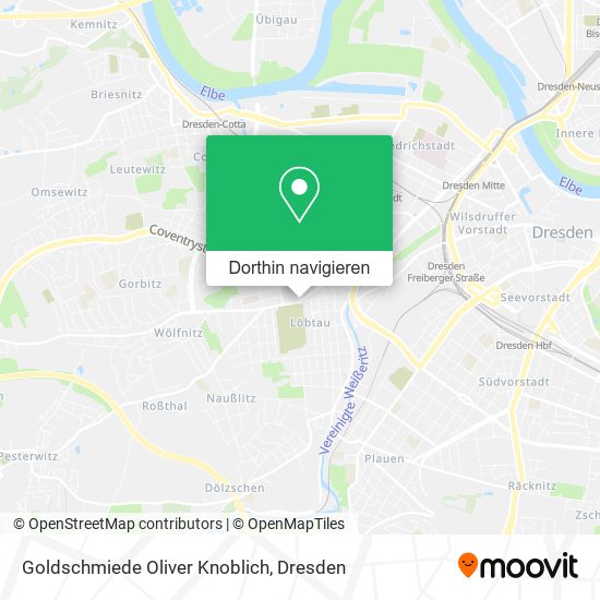 Goldschmiede Oliver Knoblich Karte