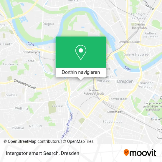 Intergator smart Search Karte