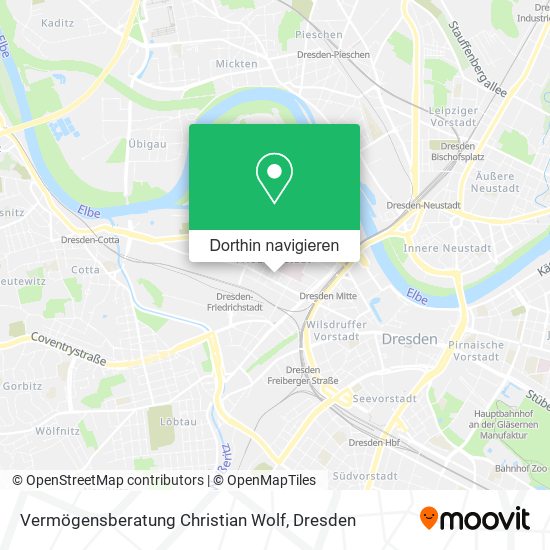 Vermögensberatung Christian Wolf Karte