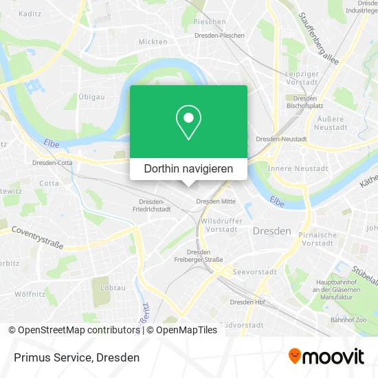 Primus Service Karte