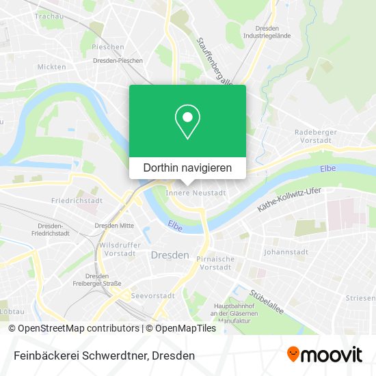 Feinbäckerei Schwerdtner Karte
