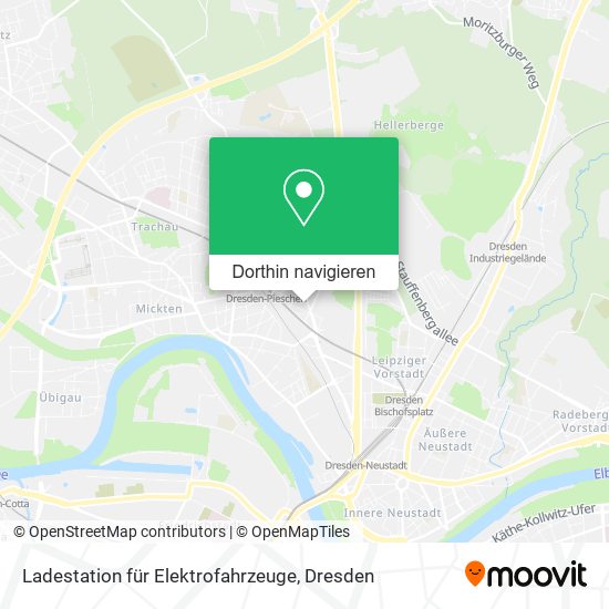 Ladestation für Elektrofahrzeuge Karte