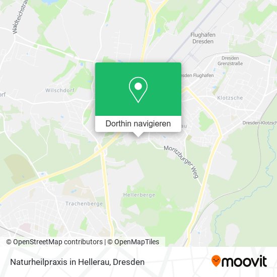 Naturheilpraxis in Hellerau Karte