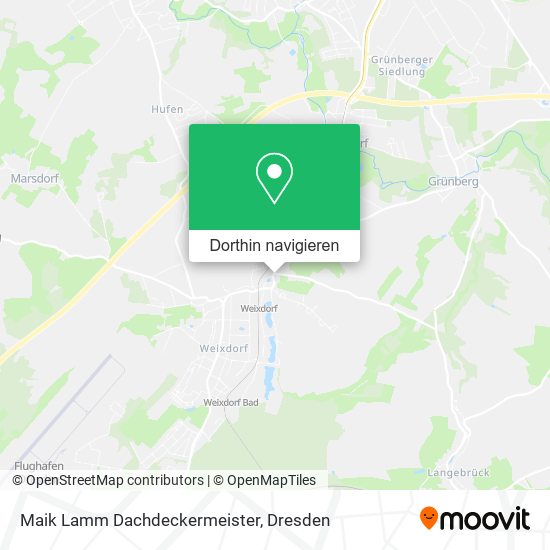 Maik Lamm Dachdeckermeister Karte