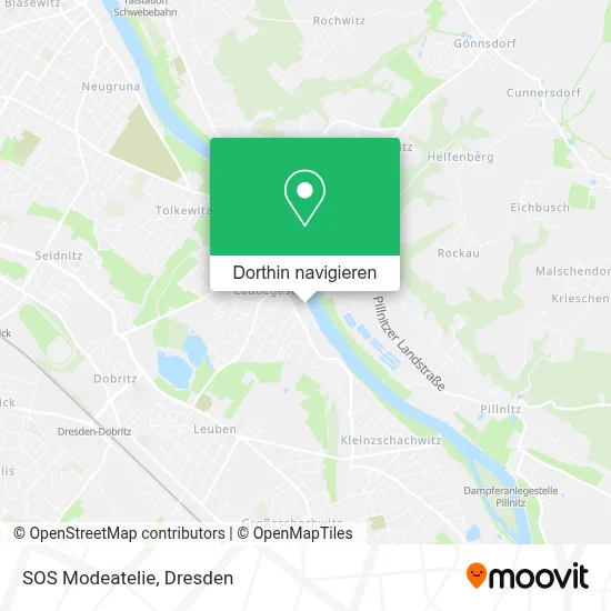 SOS Modeatelie Karte