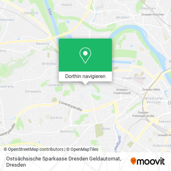 Ostsächsische Sparkasse Dresden Geldautomat Karte