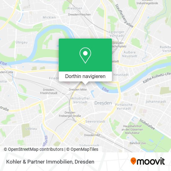 Kohler & Partner Immobilien Karte