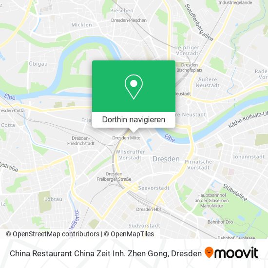 China Restaurant China Zeit Inh. Zhen Gong Karte