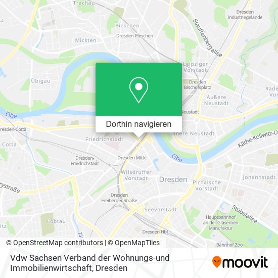 Vdw Sachsen Verband der Wohnungs-und Immobilienwirtschaft Karte
