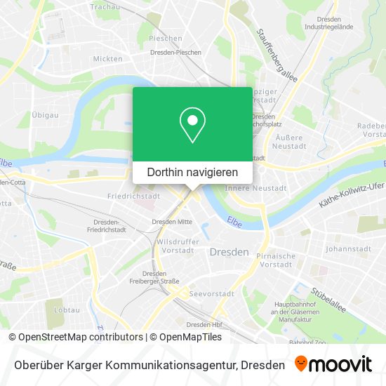 Oberüber Karger Kommunikationsagentur Karte