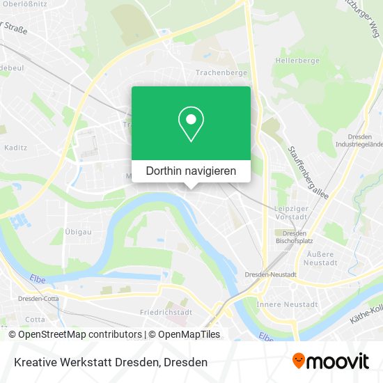 Kreative Werkstatt Dresden Karte