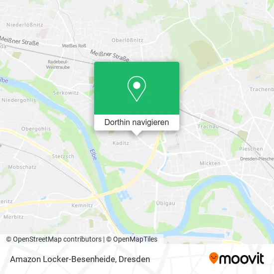 Amazon Locker-Besenheide Karte