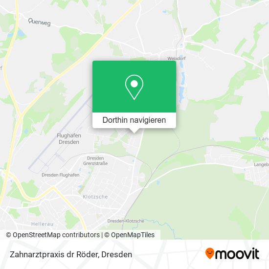 Zahnarztpraxis dr Röder Karte