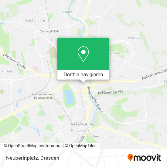 Neuberinplatz Karte